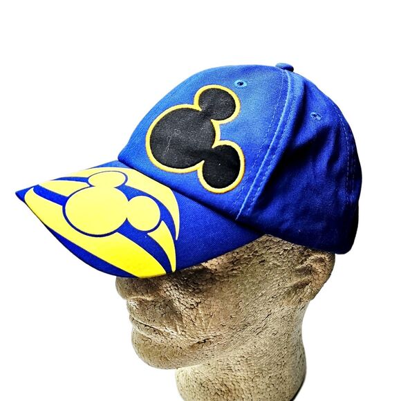 DISNEY DCL Hat Cruise Line Oceaneer Club Adj Blue Mickey Mouse Adult/Teen VGC - Picture 7 of 9